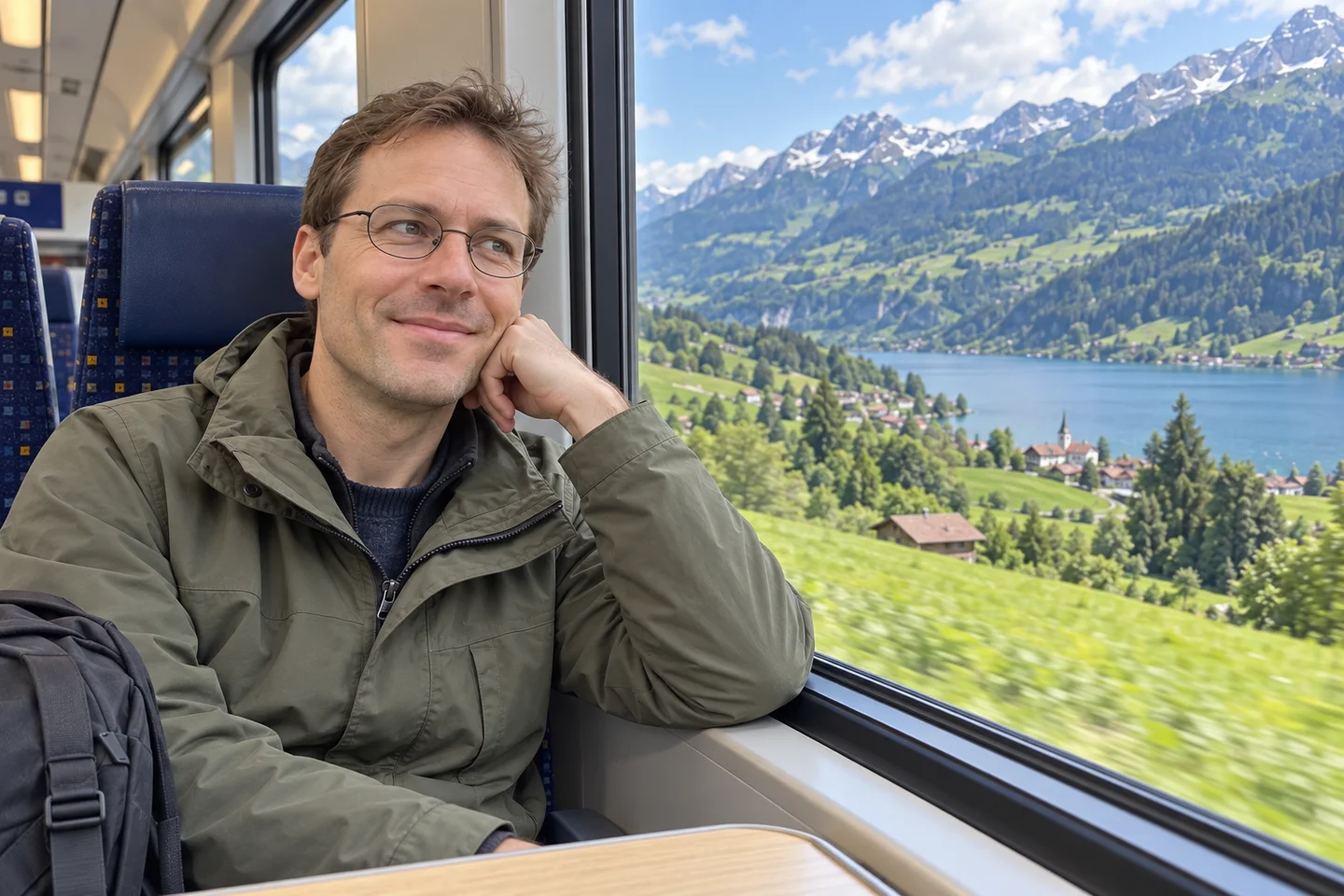 Routennotizen vor Ort in den Schweizer Alpen